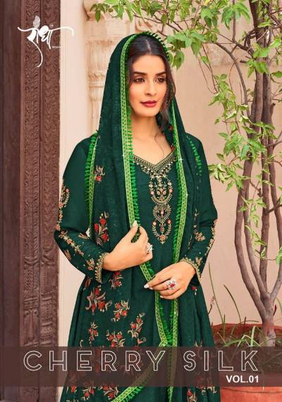 Cherry Silk Vol 1 By Radha Trendz Designer Festive Wear Salwar Kameez Collection
